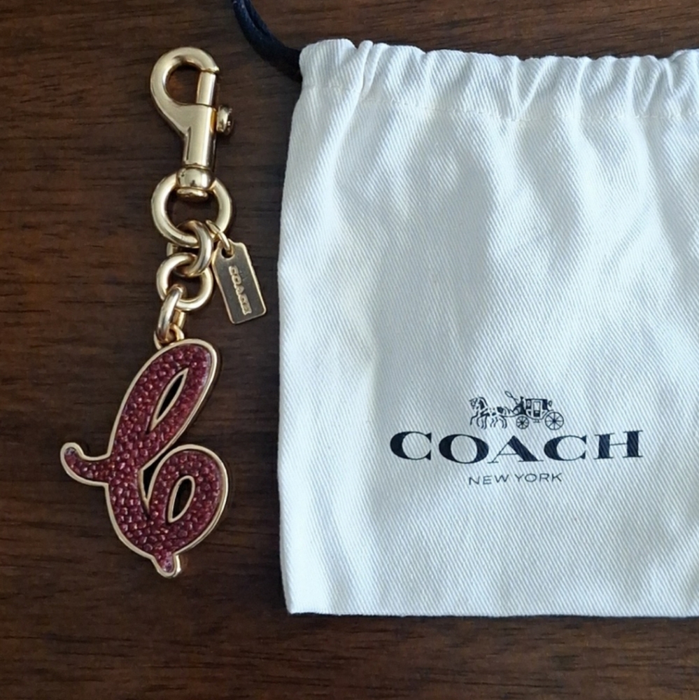 Coach C Bag Charm / Keychain